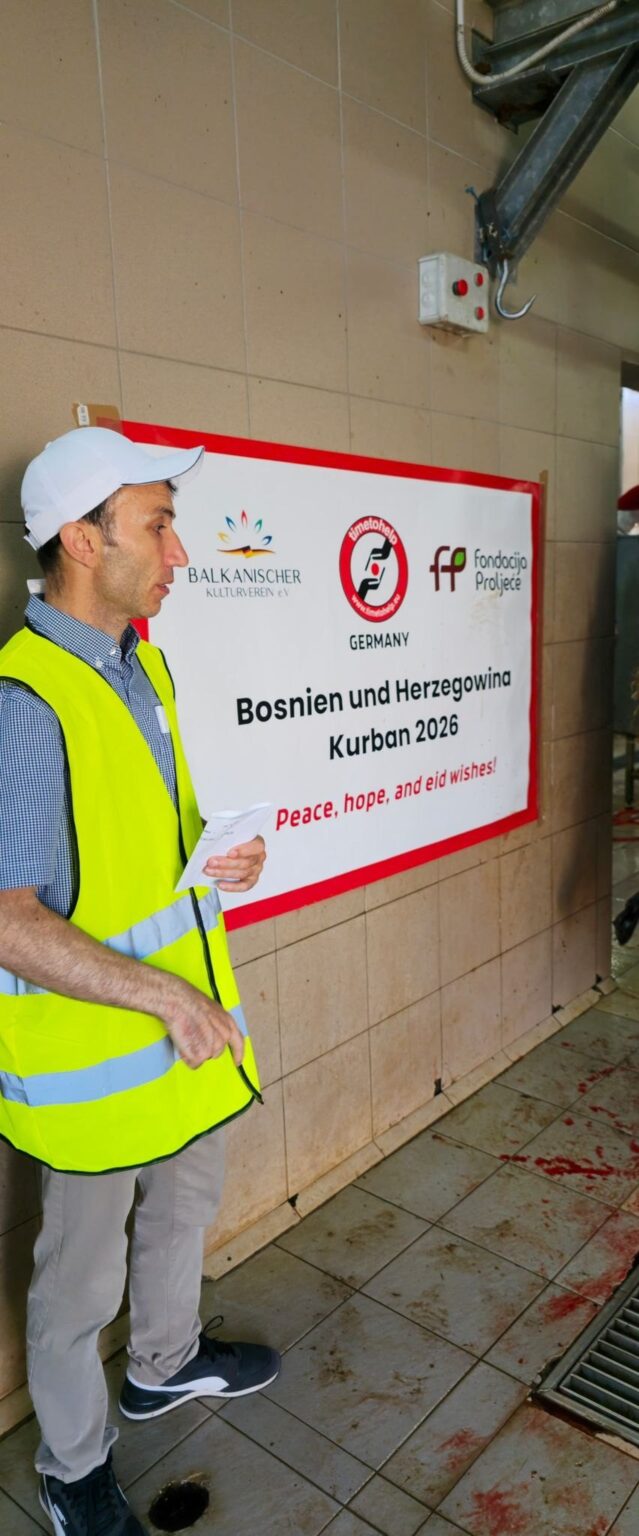 Kurbanfest 2026: Verteilung von Opferfleisch und Hilfspaketen – Eindruck von der Hilfsaktion